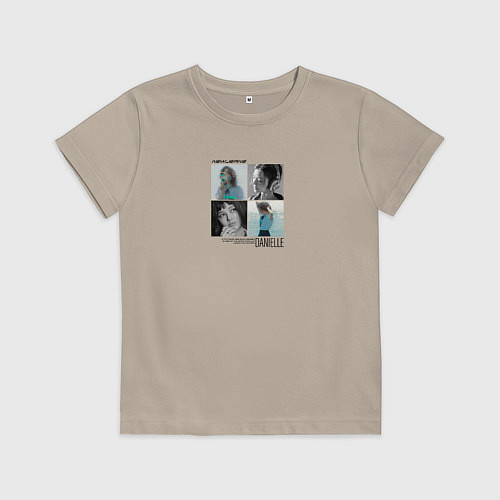 Детская футболка Danielle diva / Миндальный – фото 1