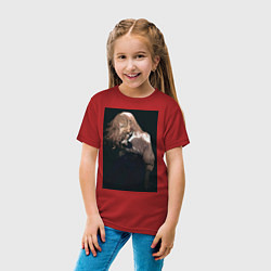 Футболка хлопковая детская Ведьма и чудовище Гидо, цвет: красный — фото 2