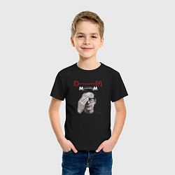 Футболка хлопковая детская Depeche Mode - Fletch memento mori, цвет: черный — фото 2