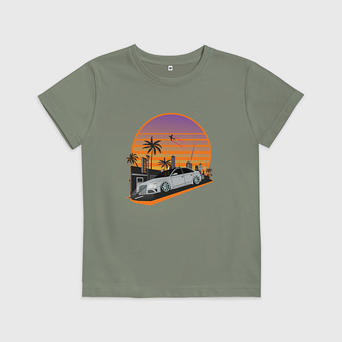 Детская футболка Carsmaiami / Авокадо – фото 1