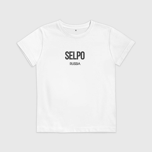 Детская футболка Selpo / Белый – фото 1