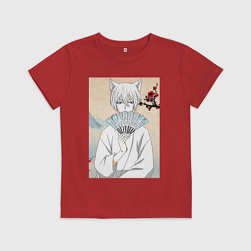 Детская футболка Очень приятно Бог Томоэ / Красный – фото 1