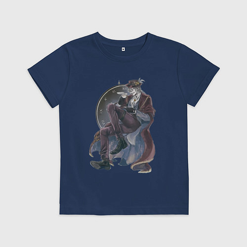 Детская футболка Повесть о конце света Джек потрошитель / Тёмно-синий – фото 1