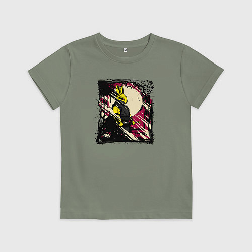 Детская футболка Пушистый защитник / Авокадо – фото 1