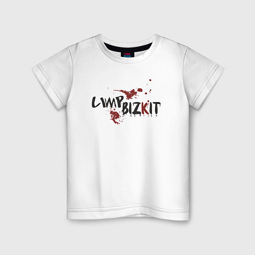 Детская футболка Limp bizkit group / Белый – фото 1