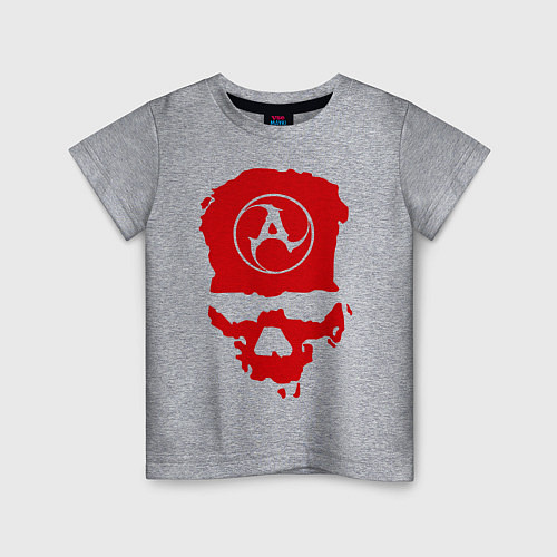 Детская футболка Amatory Skull / Меланж – фото 1