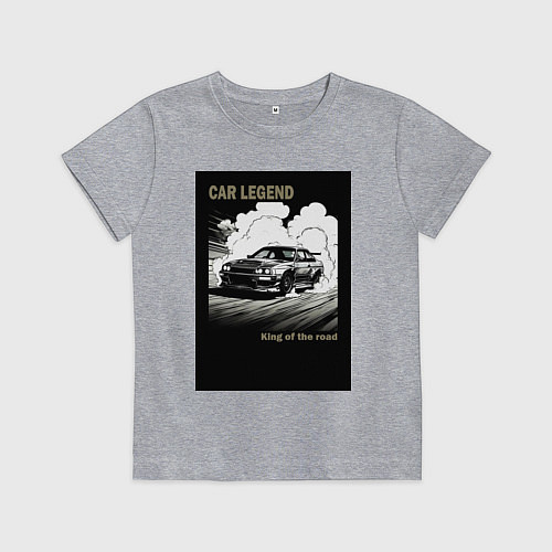 Детская футболка Японский корч / Меланж – фото 1