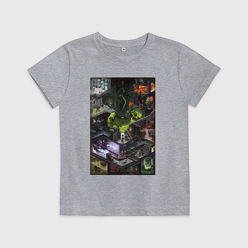 Детская футболка Half life 1 - levels and bosses / Меланж – фото 1