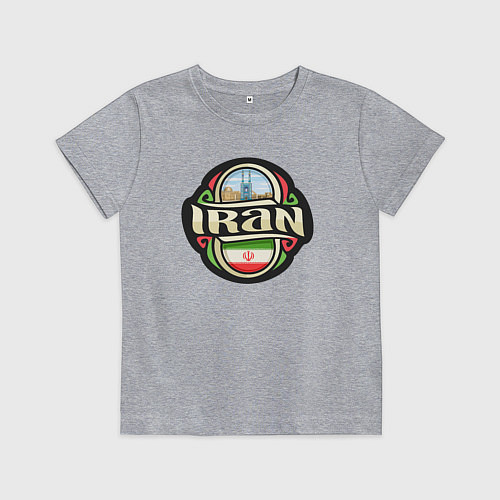Детская футболка Iran / Меланж – фото 1