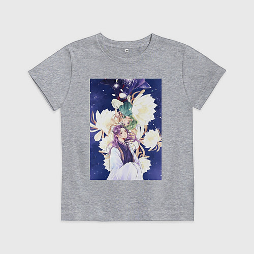 Детская футболка Монолог фармацевта Жэньши Расчётливый интриган / Меланж – фото 1