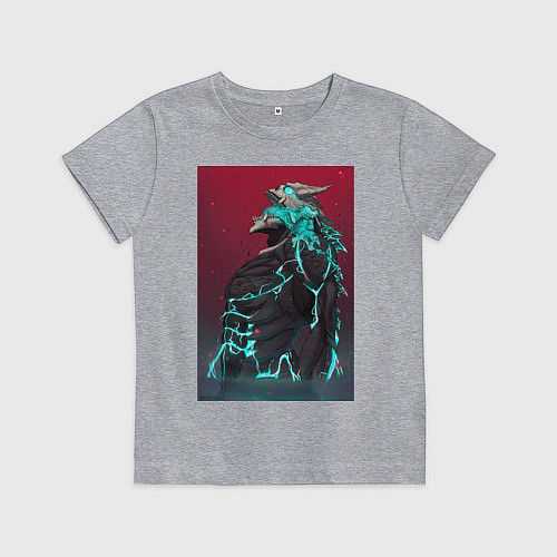 Детская футболка Кайдзю номер восемь Кафка Хибино арт / Меланж – фото 1