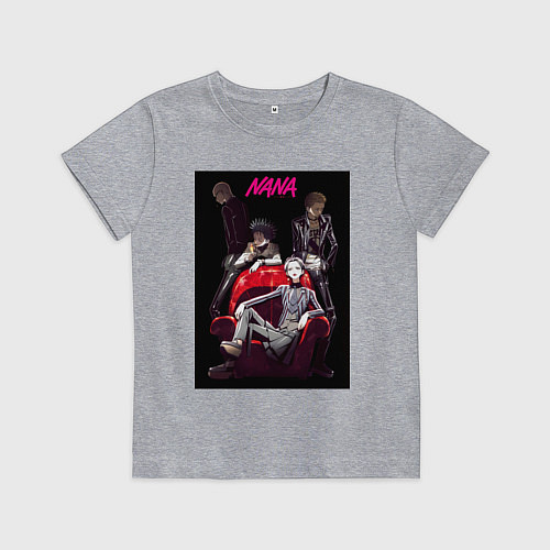 Детская футболка Нана Осаки группа / Меланж – фото 1