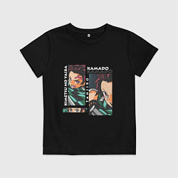 Детская футболка Клинок рассекающий демонов Kamado Tanjiro