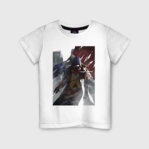 Детская футболка Мужская футболка Assassins Creed Unity / Белый – фото 1