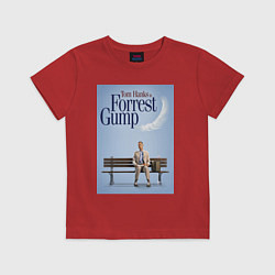 Детская футболка Forrest Gump - Tom is on the bench