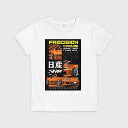 Детская футболка Nissan Silvia авто