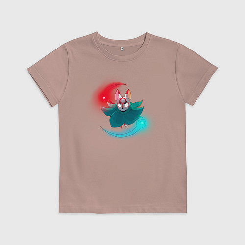 Детская футболка Path of the teal lotus Бо / Пыльно-розовый – фото 1