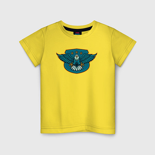 Детская футболка Eagle stars / Желтый – фото 1