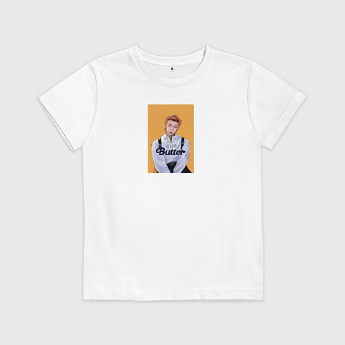 Детская футболка Butter RM / Белый – фото 1