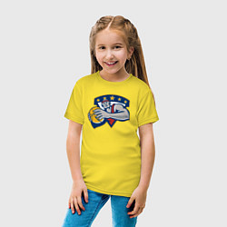 Футболка хлопковая детская Play basket, цвет: желтый — фото 2