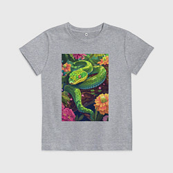 Детская футболка Тропическая змея