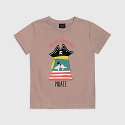 Детская футболка Пират - приключение жизни