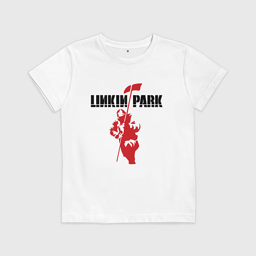 Детская футболка Linkin park rock / Белый – фото 1