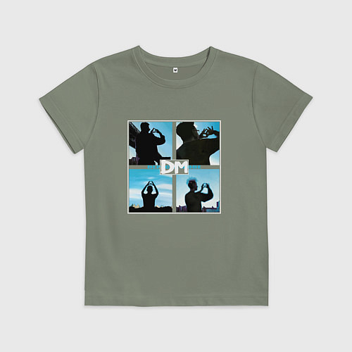 Детская футболка Depeche Mode world in my eyes / Авокадо – фото 1