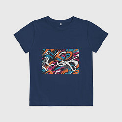 Детская футболка Граффити абстракция