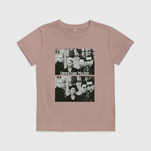 Детская футболка Depeche Mode2 / Пыльно-розовый – фото 1