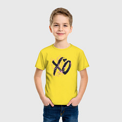 Футболка хлопковая детская Xo tour llife 3, цвет: желтый — фото 2