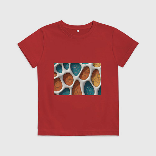 Детская футболка Вдохновлено Антонио Гауди / Красный – фото 1