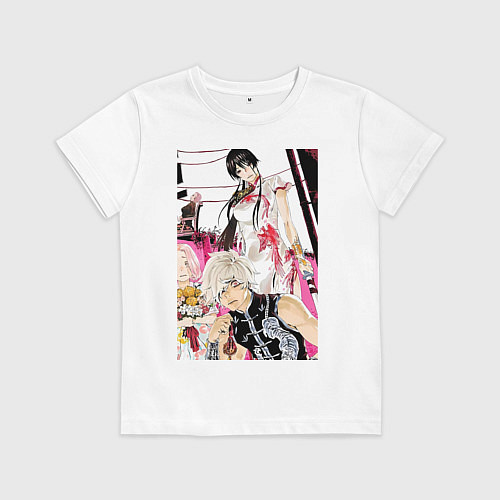 Детская футболка Адский рай Габимару арт / Белый – фото 1