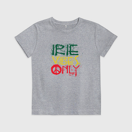 Детская футболка Irie vibes only / Меланж – фото 1