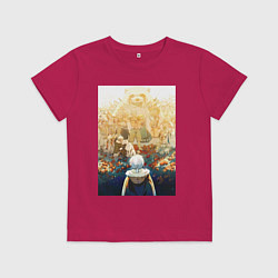 Футболка хлопковая детская Для тебя Бессмертный Фуши Джоан, цвет: маджента