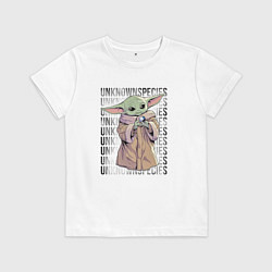 Детская футболка Мандалорец - Беби Йода