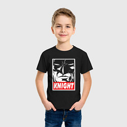 Футболка хлопковая детская Бэтмен темный рыцарь, цвет: черный — фото 2