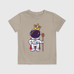 Детская футболка Царь космонавт