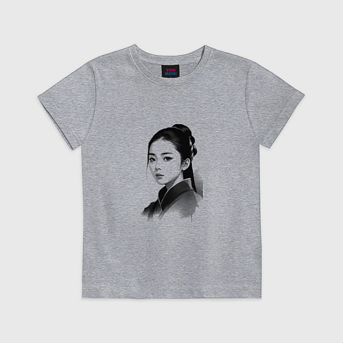 Детская футболка Восточная девушка / Меланж – фото 1