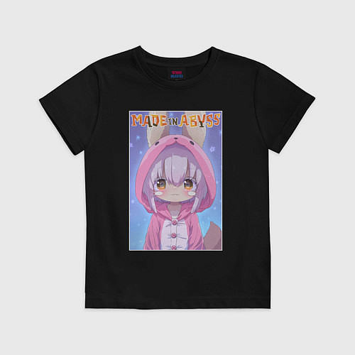 Детская футболка Nanachi in the pajama / Черный – фото 1