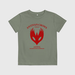 Футболка хлопковая детская Antivan Crows - Dragon Age, цвет: авокадо