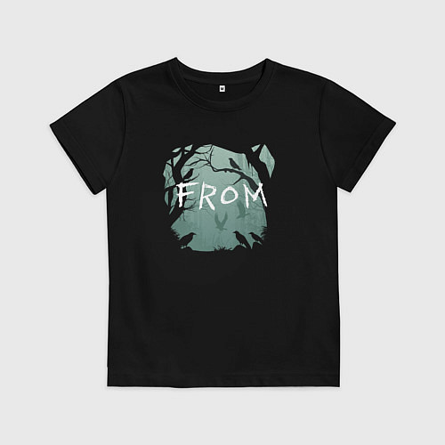 Детская футболка From series / Черный – фото 1