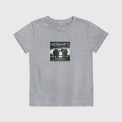 Футболка хлопковая детская Gentle giants, цвет: меланж