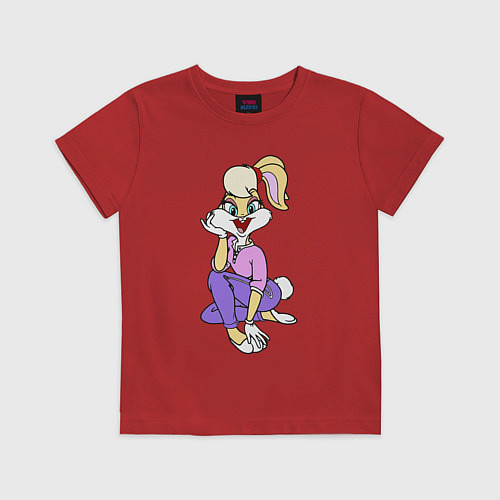 Детская футболка Lola Bunny / Красный – фото 1
