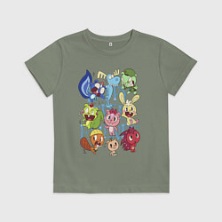 Детская футболка Счастливые лесные друзья