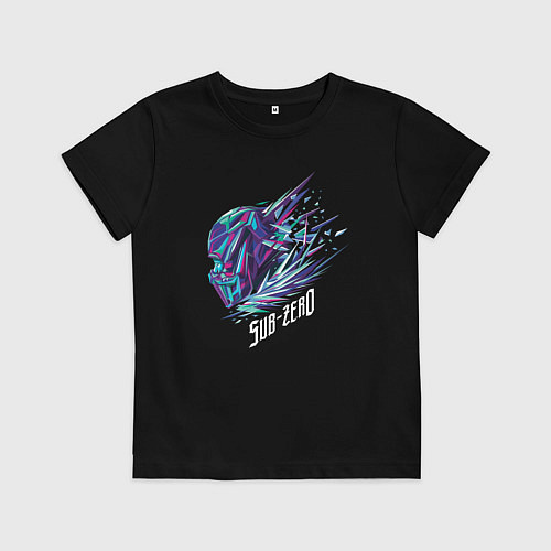 Детская футболка Саб-Зиро Мортал Комбат / Черный – фото 1