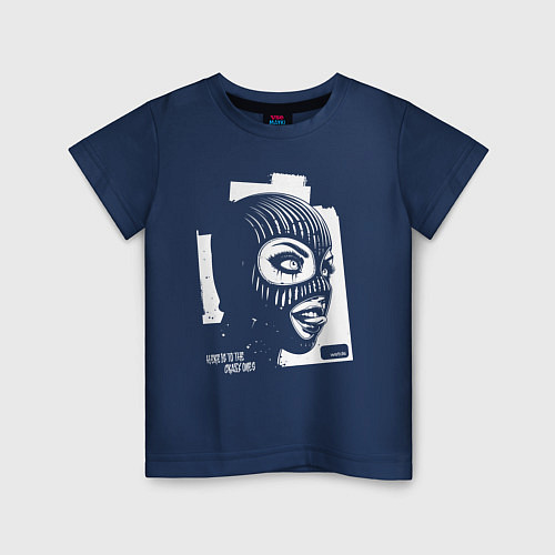 Детская футболка Here is to the crazy ones / Тёмно-синий – фото 1