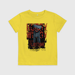 Детская футболка Хагги Вагги из Poppy Playtime