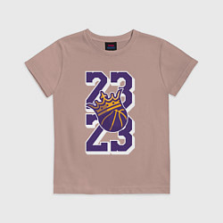 Детская футболка Король Леброн Джеймс