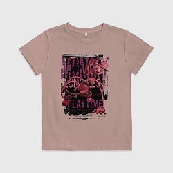 Детская футболка Мамочка длинные ноги из Poppy Playtime